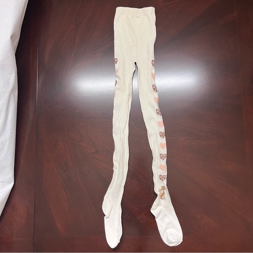 Gymboree Cream Tights